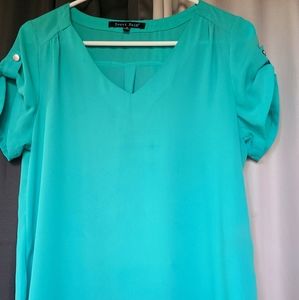 Teal Blouse